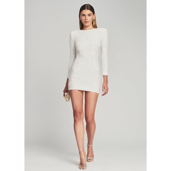 Retrofete Nikki mini dress white M - Picture 1 of 12